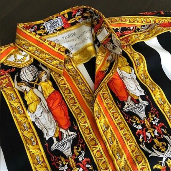 Vintage Versace Silk VERY RARE - Picture 5 of 9